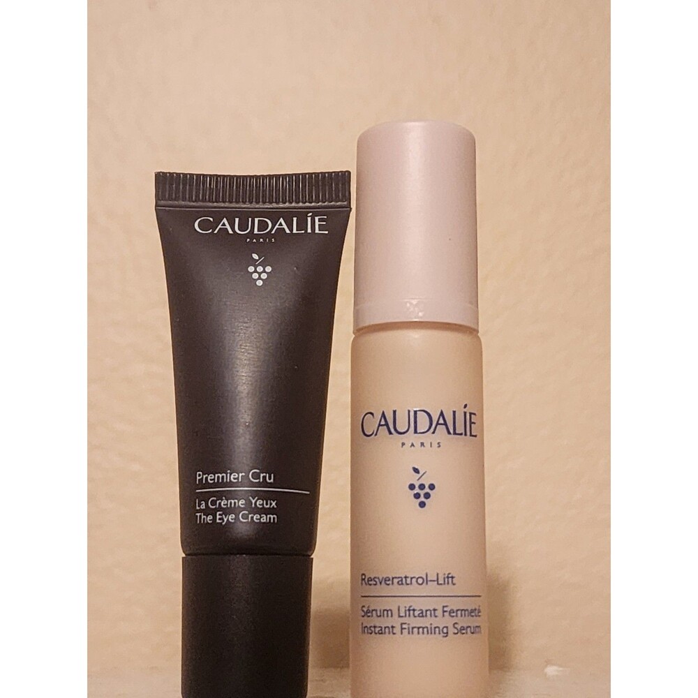 Caudalie Premier Cru Eye Cream 5ml & Resveratrol-Lift Instant Firming Serum 10ml